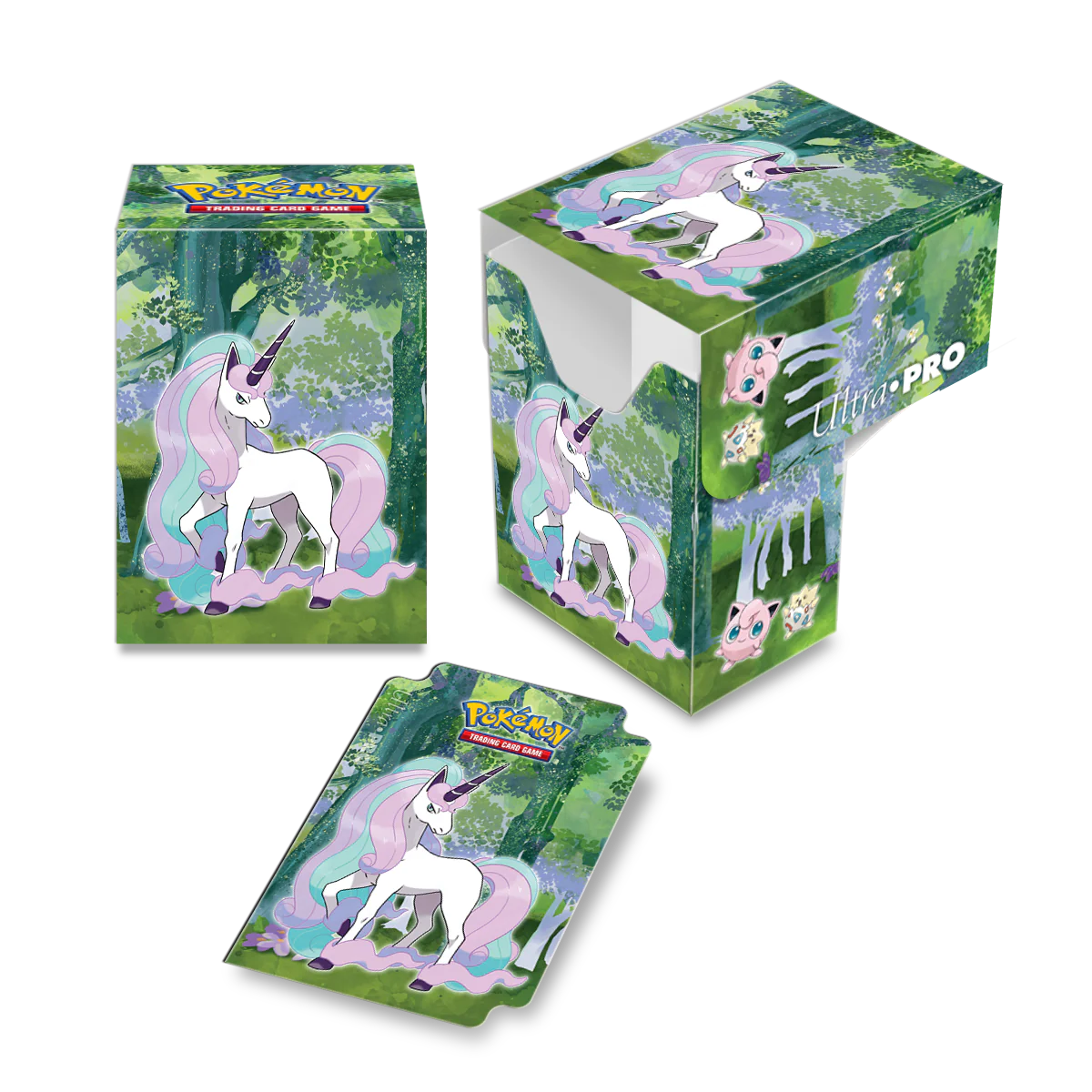 Boîte de rangement Pokémon grand format – Clairière enchantée