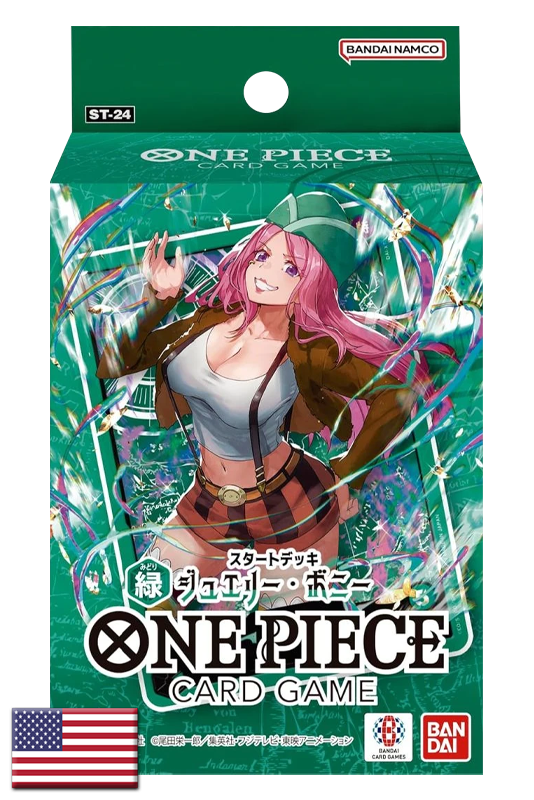 One Piece Card Game – Starter Deck Vert Jewelry Bonney ST-24 (ENG)