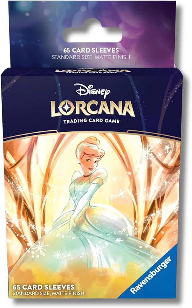 Disney Lorcana 65 Protège-cartes – Cendrillon
