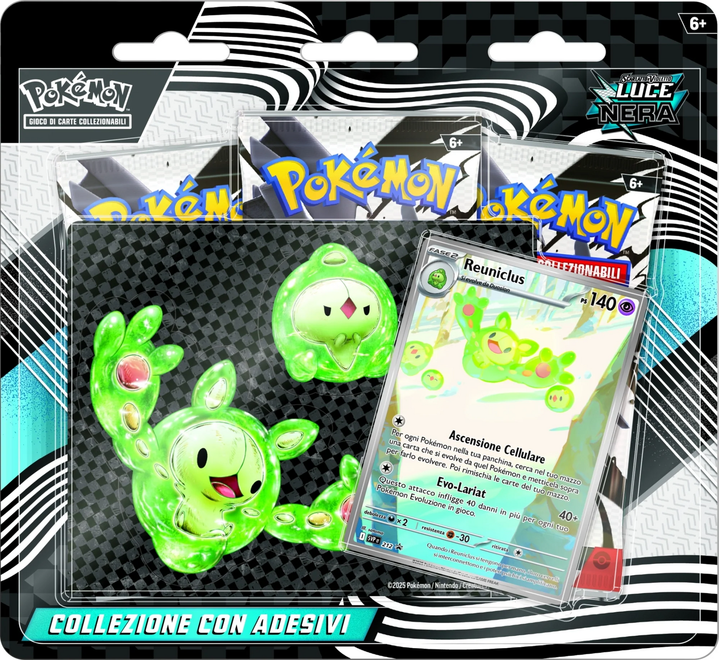 Pokémon – Luce Nera con Adesivi (ITA)