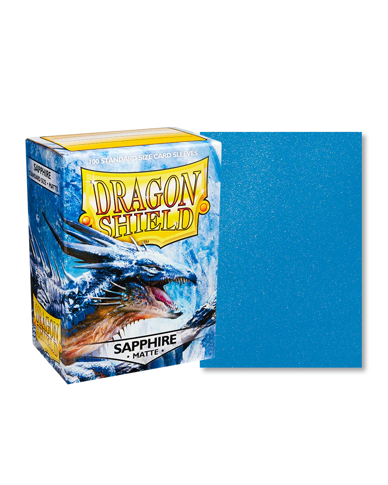 Dragon Shield – Saphir – 100 Protège-cartes