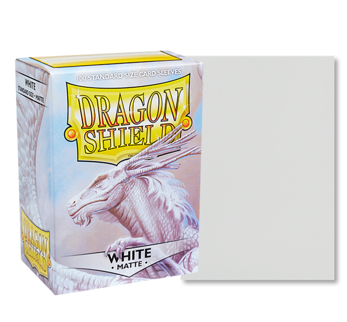 Dragon Shield – White – 100 Buste Protettive