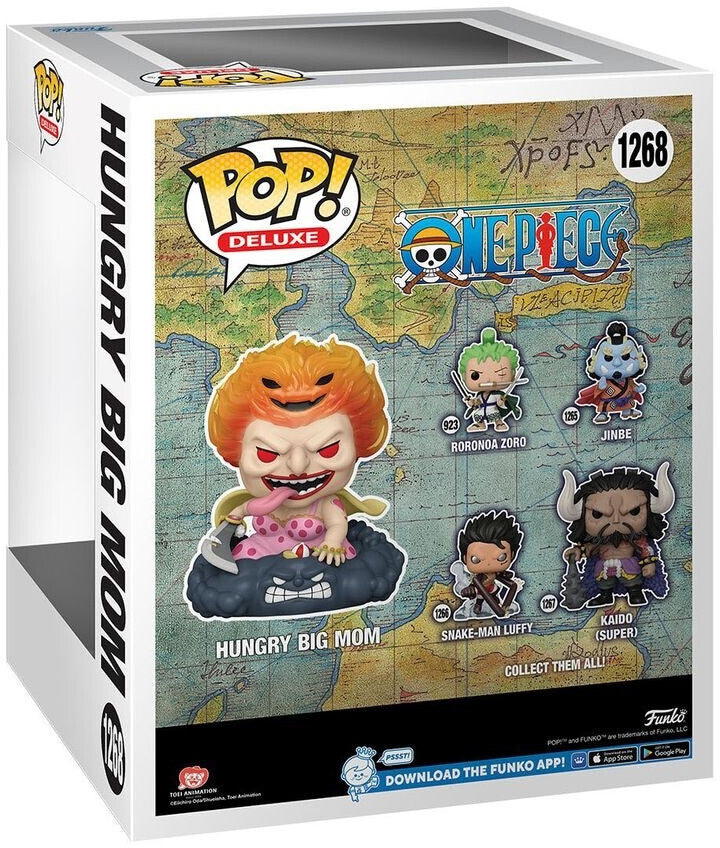 Funko Pop! Hungry Big Mom #1268 – One Piece Deluxe Figura da Collezione