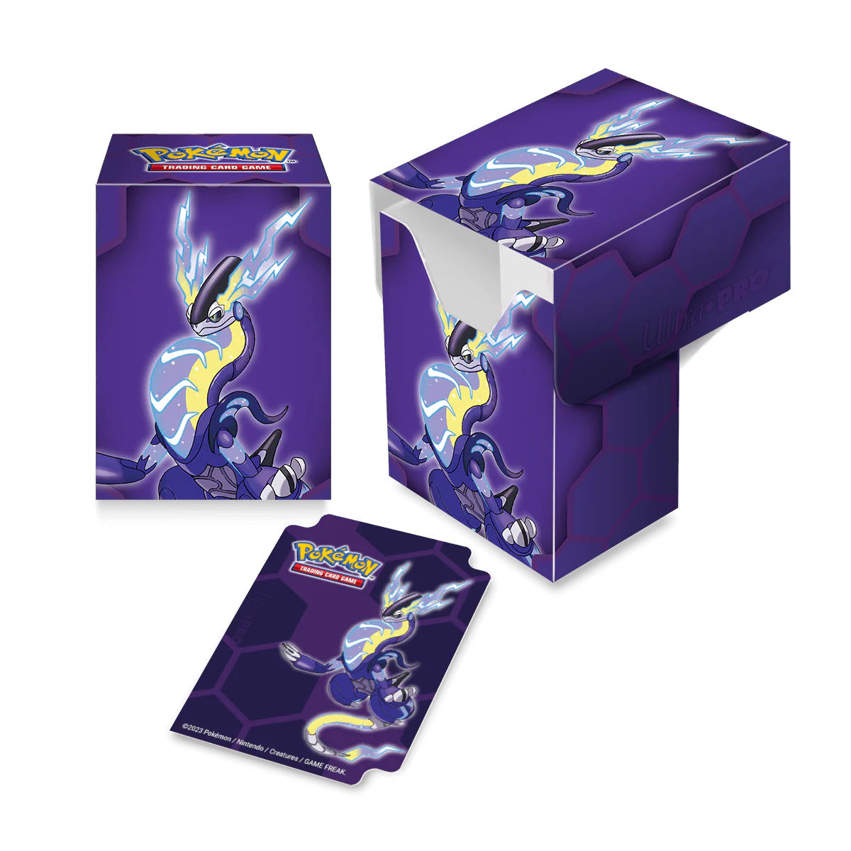 Porta Mazzo Pokémon Miraidon – Deck Box Ufficiale