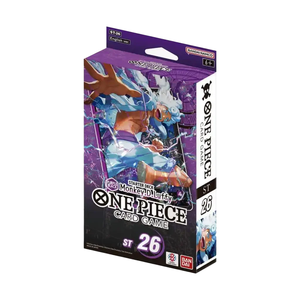 One Piece Card Game – Starter Deck Violet/Noir Monkey D. Luffy ST-26 (ENG)
