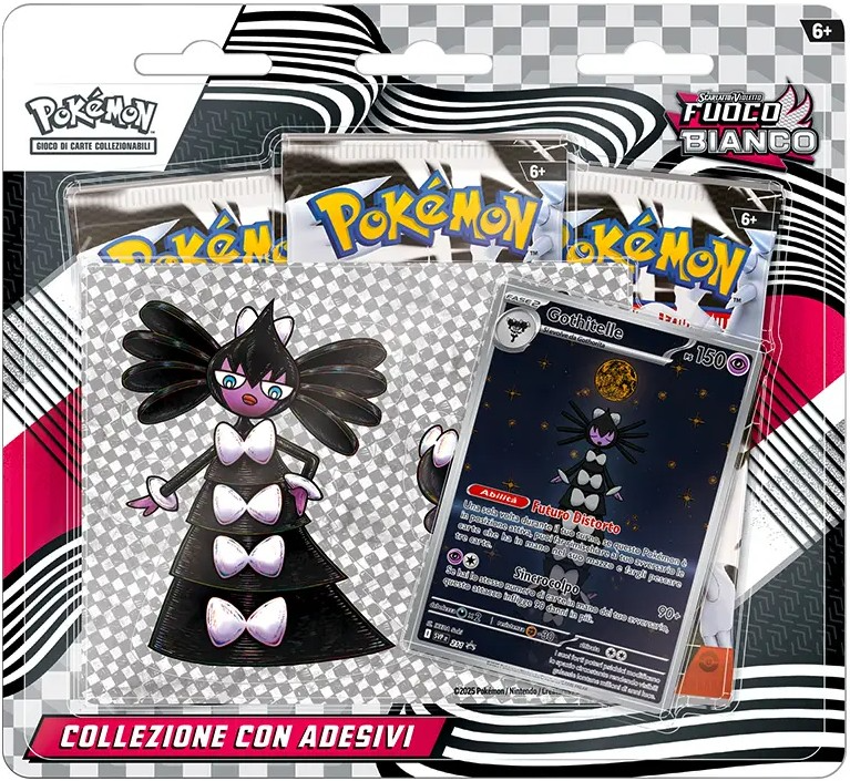 Pokémon – Feu Blanc avec autocollants (ITA)