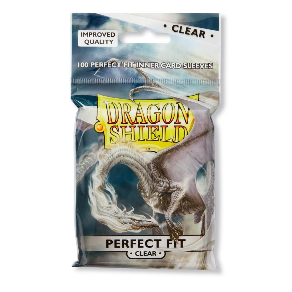 Dragon Shield – Perfect Size Clear (100) Deck Protector