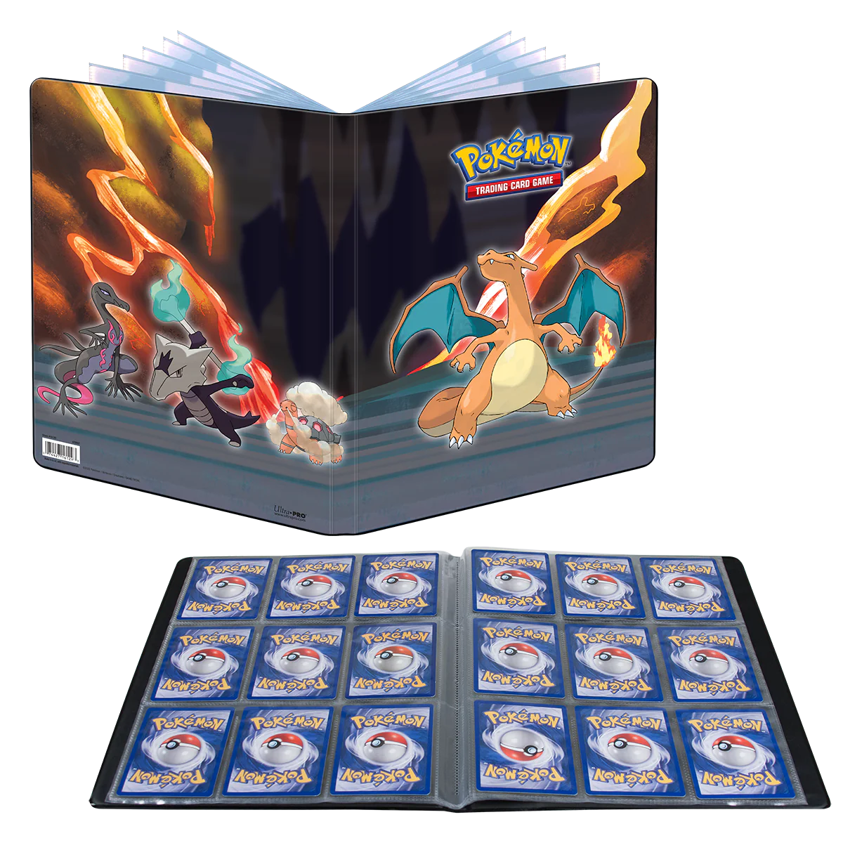 Album Pokémon 9 Tasche – Charizard Scorching Summit (Pro-Binder)