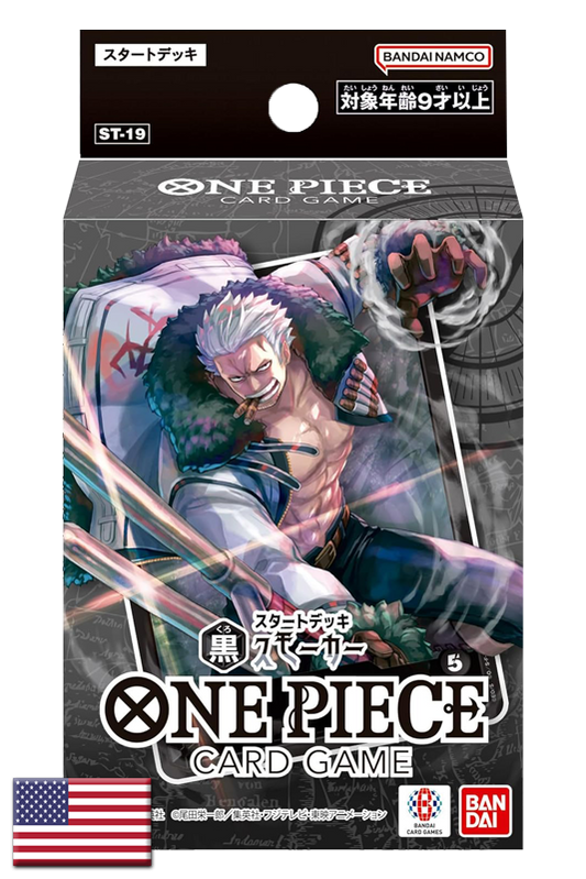 One Piece Card Game – Starter Deck Black Smoker ST-19 (ENG)