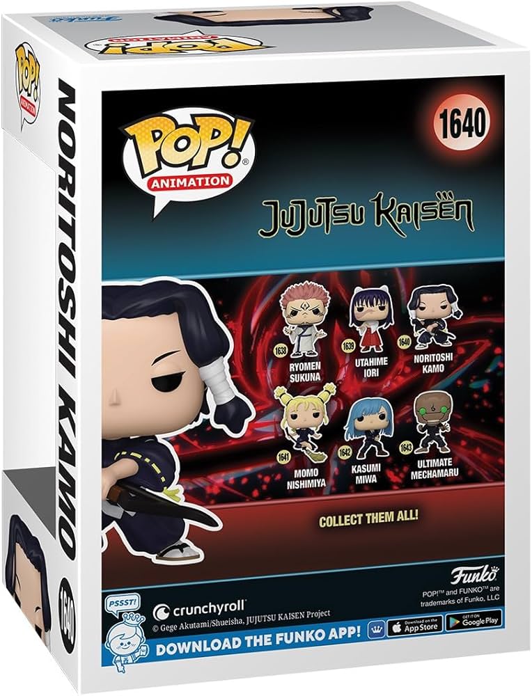Funko Pop! Noritoshi Kamo #1640 – Jujutsu Kaisen Figura da Collezione