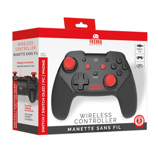 Freaks and Geeks - Gamepad Wireless per Nintendo Switch