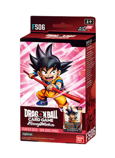 Dragon Ball Super – Fusion World: New Adventure Starter Deck Son Goku Mini (FS06)