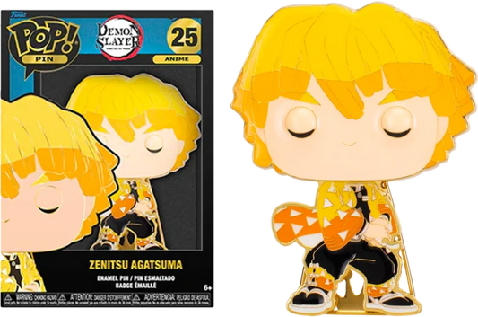 Demon Slayer – Pop Large Enamel Pin Nº 25 – Zenitsu Agatsuma