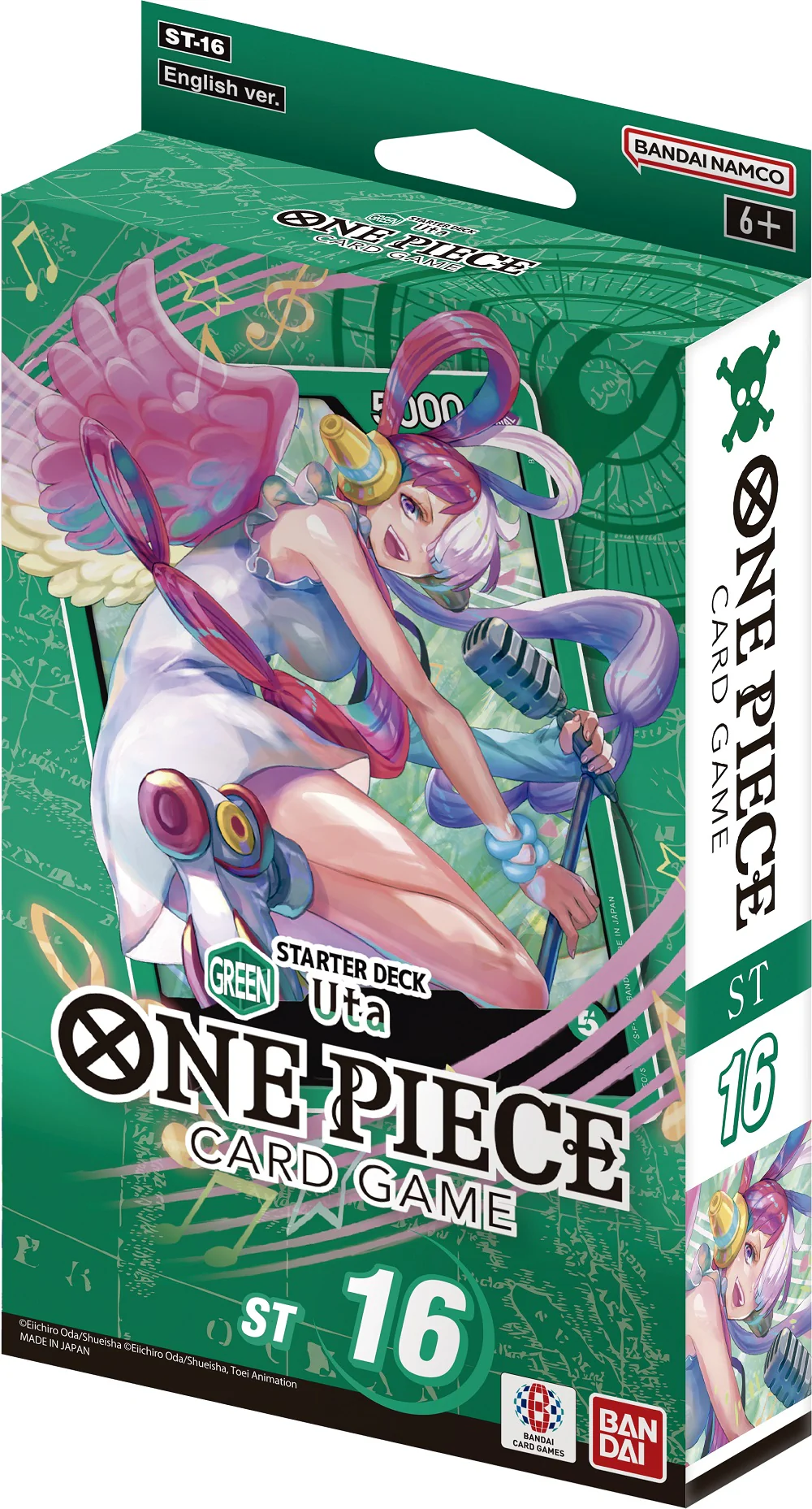 One Piece Card Game – Starter Deck Green Uta ST-16 (ENG)