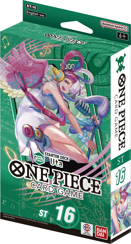 One Piece Card Game – Starter Deck Green Uta ST-16 (ANG)