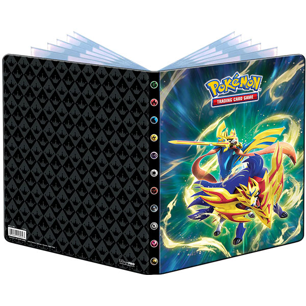 Album 9 tasche Pokémon Zacian & Zamazenta – Raccoglitore Carte Collezionabili