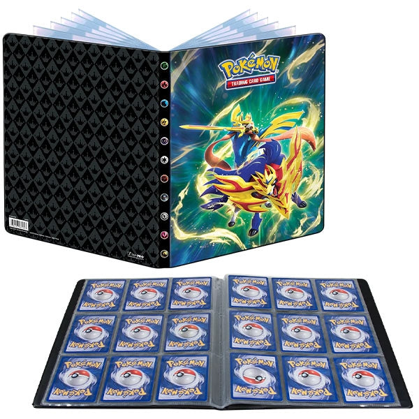 Album 9 tasche Pokémon Zacian & Zamazenta – Raccoglitore Carte Collezionabili