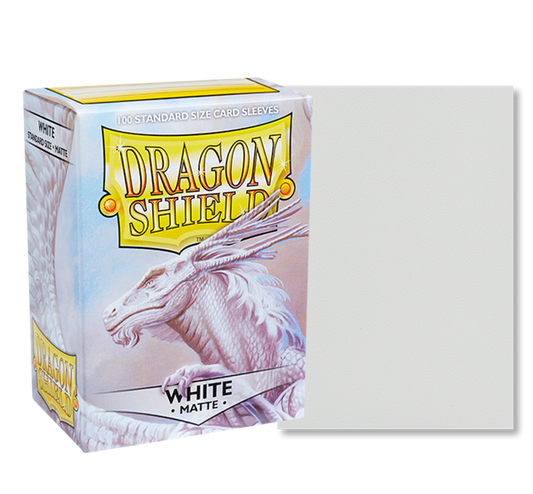 Dragon Shield – Blanc – 100 Protège-cartes