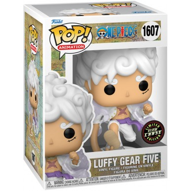 Funko Pop! – Luffy Gear Five #1607 (One Piece) – Édition Limitée Glowchase