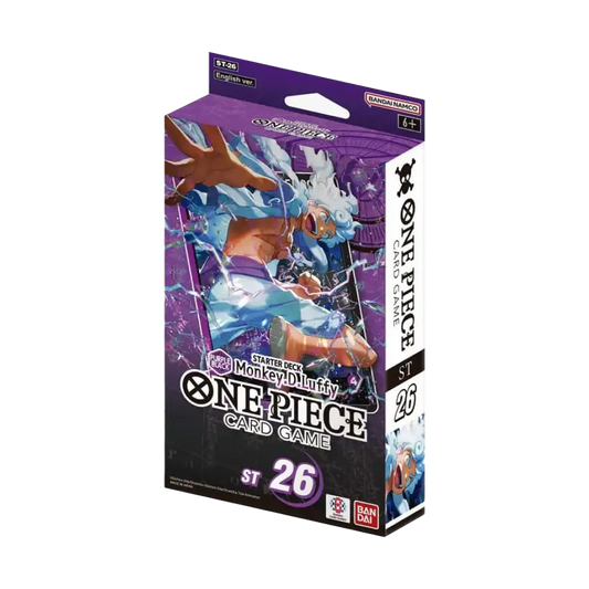One Piece Card Game – Starter Deck Purple/Black Monkey D. Luffy ST-26 (ENG)
