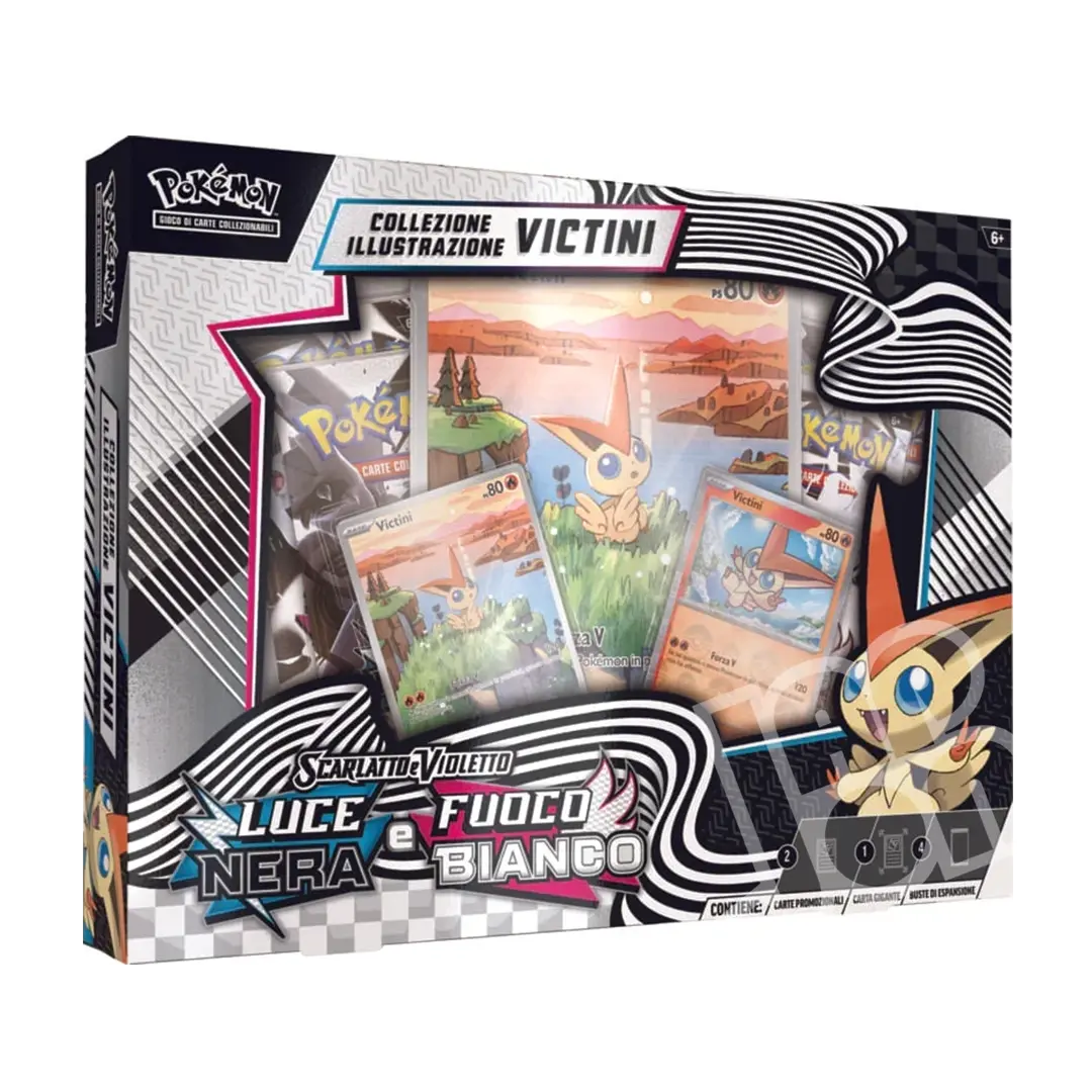 Pokémon – Collection « Noir et Blanc Flamme : Victini illustré »