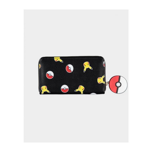 Difuzed x Pokémon - Portafoglio con Cerniere tema Pikachu e Pokeball